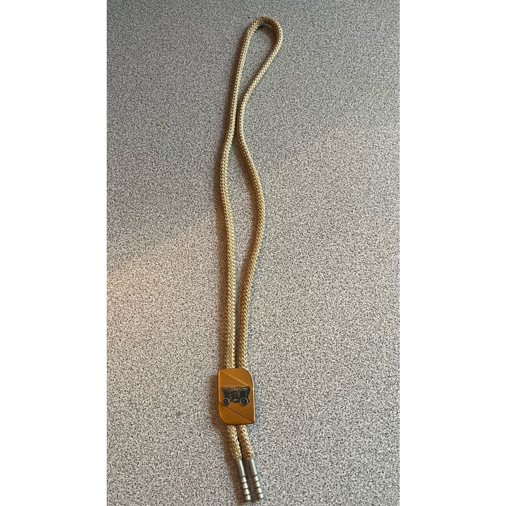 Vintage Wagon Western Bolo Neck Tie